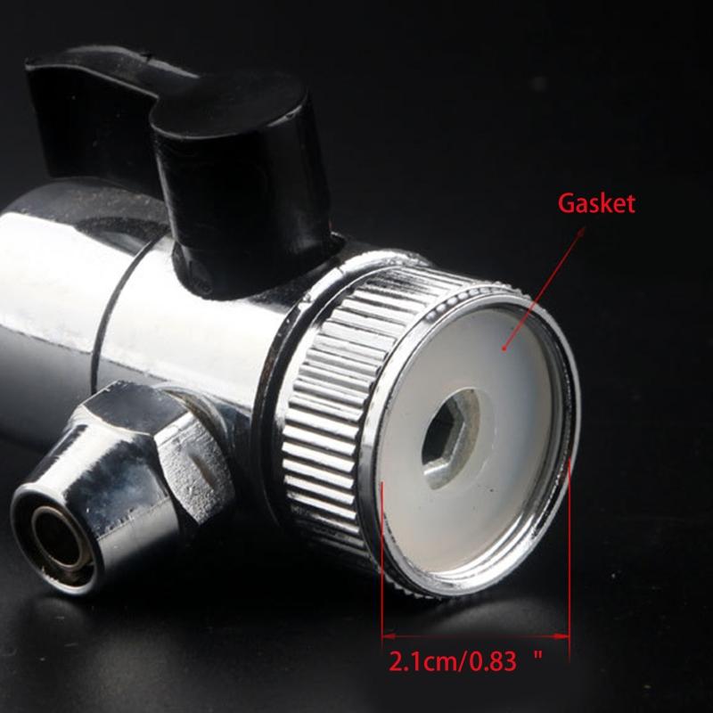 Sink for Valve Diverter Faucet Splitter for Kitchen or Bathroom Sink Faucet Replacement Part Faucet to Hose Adapter 4 Si