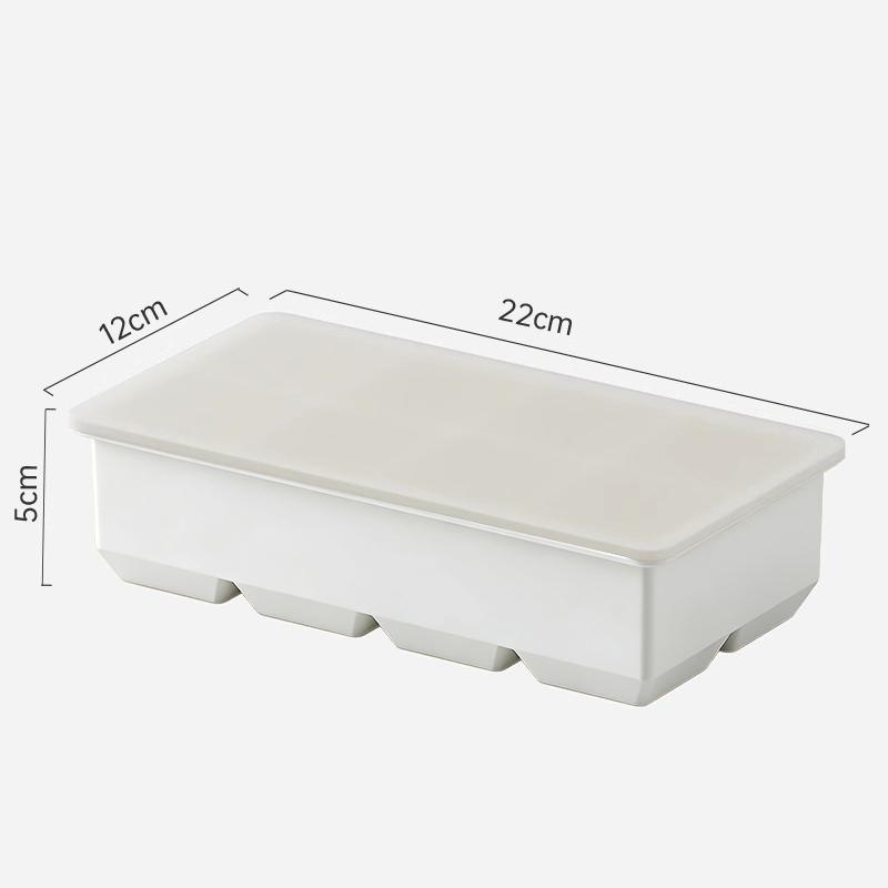 Bear Ice Mold Silicone 4 Grid Ice Tray Diy Home Kitchen Ice Cube Tray Frozen Coffee Milk Tea Ice Molds Cocktails Kitchen Tool