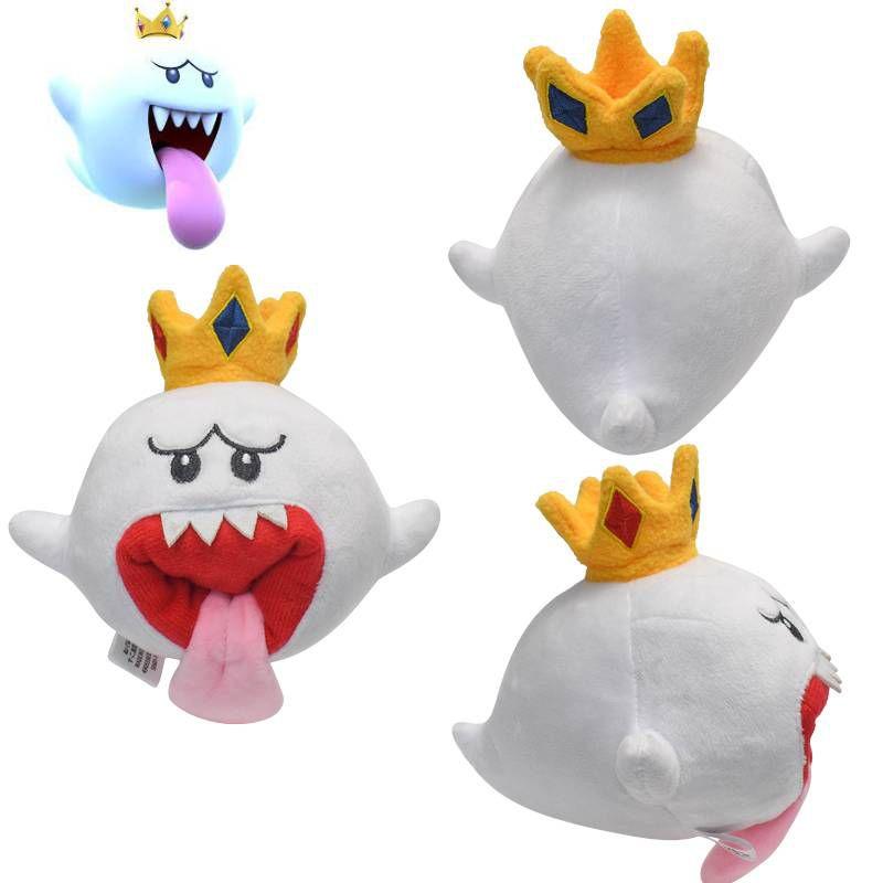 Cute 17cm Super Mario King Boo Plush Toy Stuffed Doll