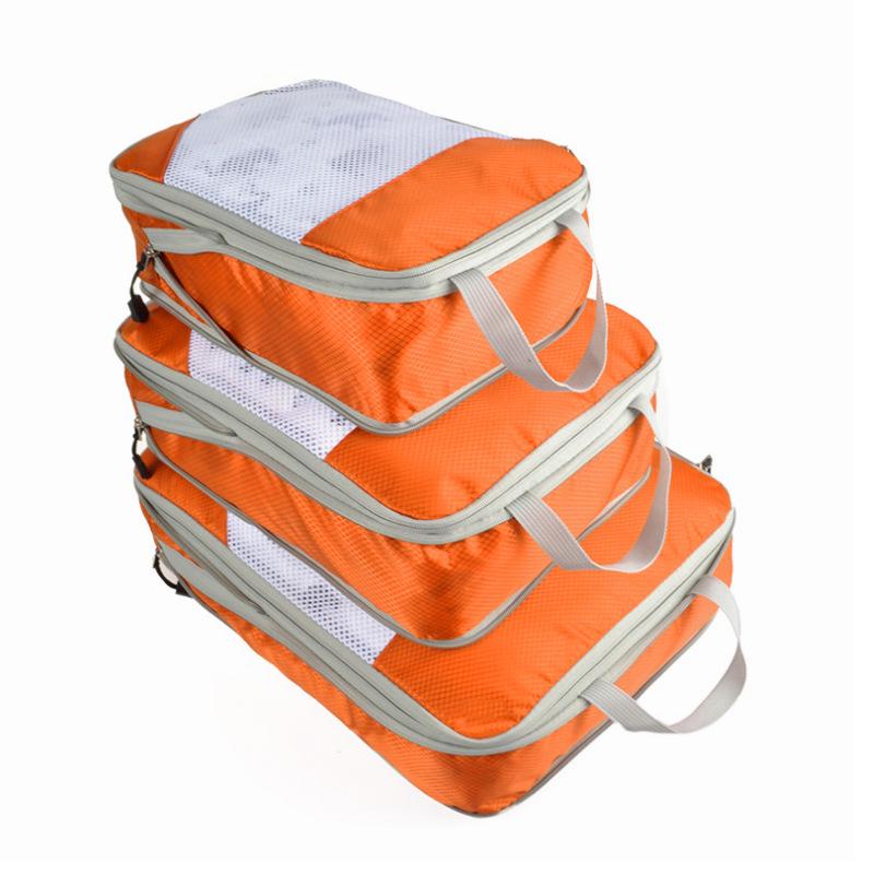 Popular Travel Storage Bag Set: 3-Piece Waterproof, Compressible Clothes Organizers