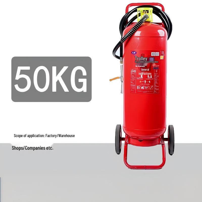 DAXTE 50kg Wheeled Dry Powder Fire Extinguisher