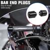 Motorcycle Handle Bar End Grips Plug Weights Hand Grips Plug Caps Replacement for Yamaha MT09 MT-09 MT 09 2021 2022 2023 MT07 MT-07 YZF-R9 2025