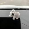 NEW Cute Cartoon Plush Koala Car Interior Decoration Auto Rearview Mirror Control Screen Decoration Car Interior Accessories