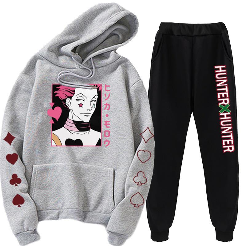 Fullmetal Alchemist Cartoon Hoodie Sweatshirt Set