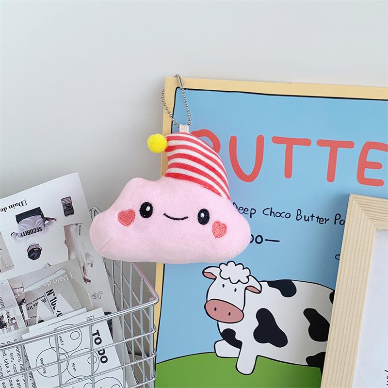 

Stars, Moon, Sun, White Clouds Plush Pendant Cute Dolls Children s Clothing and Children s Carriage Accessories height about 10cm
