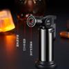 New Direct Blue Flame Open Flame Conversion Lighter Windproof Cigar BBQ Portable Flamethrowers Cigarette Accessories Gift