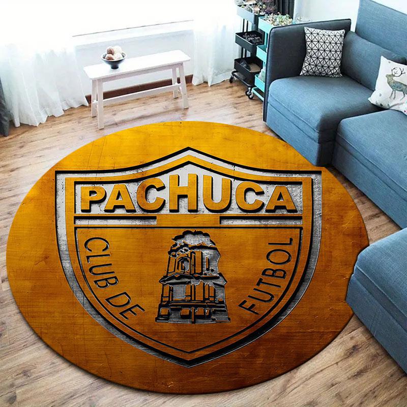 C.F. Pachuca Round Area Rug,Carpet Rug for Living Room Bedroom Sofa Playroom Decor,Non-slip Floor Mat