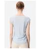 Women's Quick-Dry Slimming Sleeveless Tank Top with Side Drawstring for Running, Fitness, and Yoga