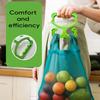 Plastic Grocery Bag Hanger With Quick Setups Designs For Shopping Carts Strollers Door