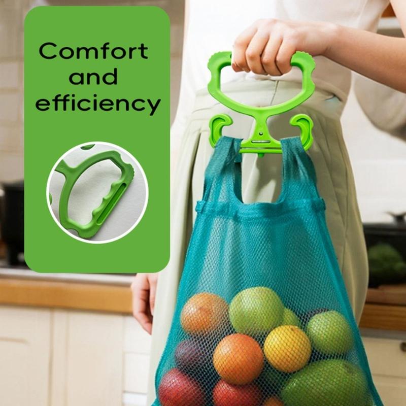 Plastic Grocery Bag Hanger With Quick Setups Designs For Shopping Carts Strollers Door