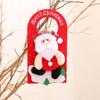 Festive Non-Woven Cartoon Christmas Door & Window Ornament