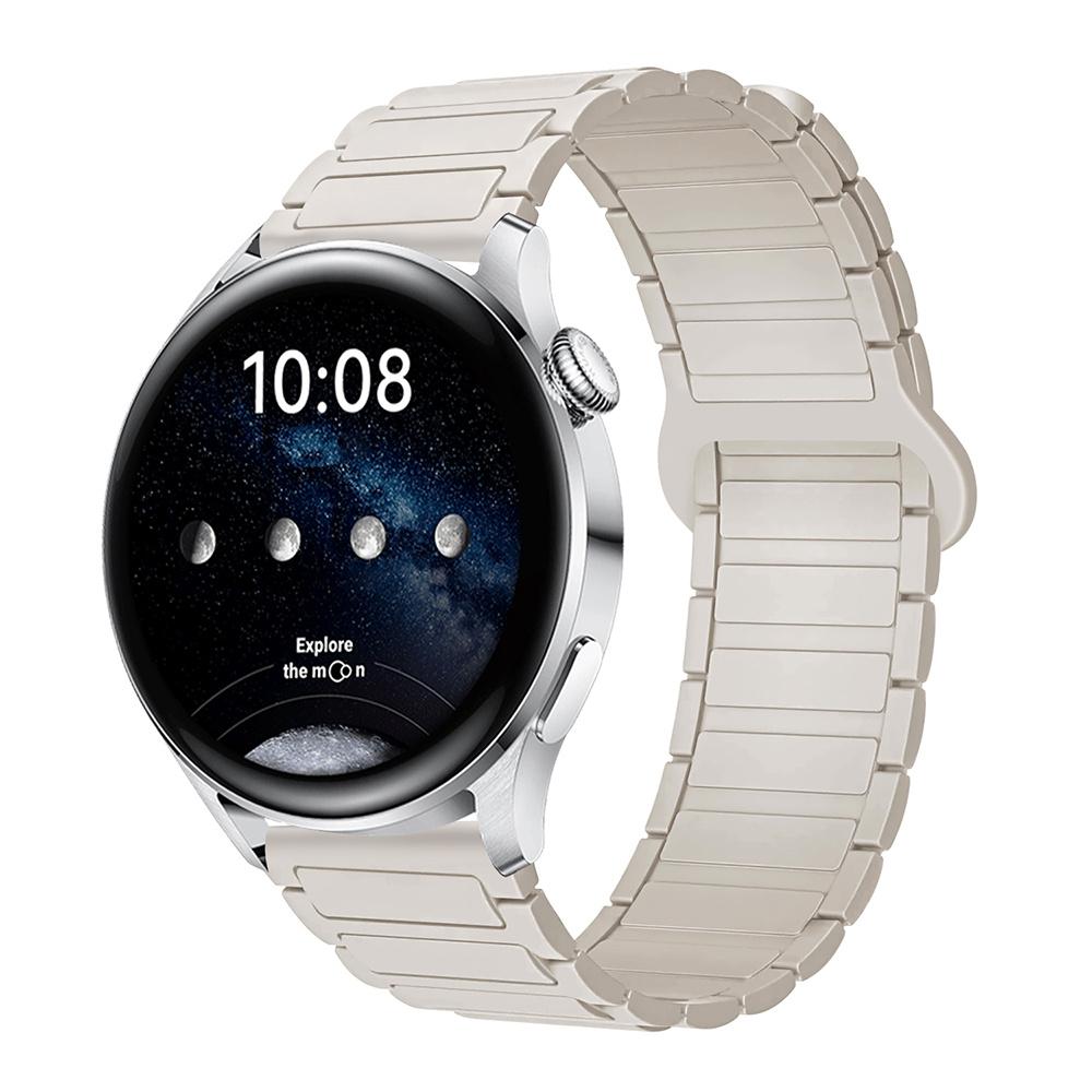 18mm 22mm 20mm Magnetic Silicone Strap For Samsung Galaxy Watch 7 6 5 4 44mm 40mm Sports Band For Galaxy Watch 4 6 Classic 47mm Huawei GT 4/5/6 41mm