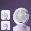 Ventilateur Portable 2026 New USB Rechargeable Fan Desktop Outdoor Fan with Night Light