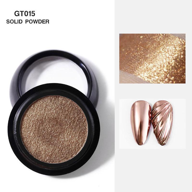 Nail Art Bubble Powder Decoration Glitter 3D Mirror Effect Pigment 0.5g Shimmer Nail Polish for Nails Beauty Tools