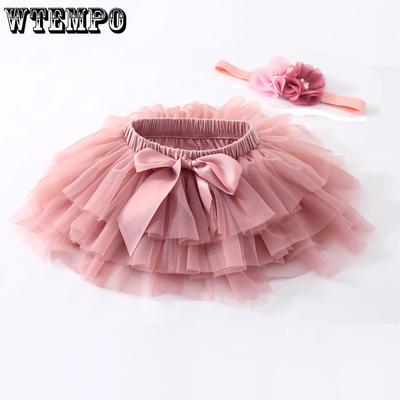 Girl's Skirt Girl's Skirt Tutu Skirt Baby Princess Skirt Protruding Mesh Fluffy Skirt