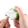 Electric Nail Clipper, 2 in 1 Safe Nail Clipper with Light, Quick   Care Nail File, Easy Cleaning, White and Green Mix, 10 x 6 x 2 cm, Battery