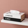 Luxury Book Style Tissue Box Ornaments Napkin Holder Case Organizer Paper Box  Home Decoration