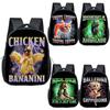 Fantasy Magic Dragon Print Rucksack Comic Dragon Baby Learner Schoolbags Women Men Laptop Rucksack Outside Trip Everyday Backpack