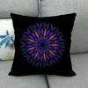 Bohemian Geometric Patterns Digital Printing Short Plush Pillow Covers For Car Sofa Office Cushion Cover Home Goods