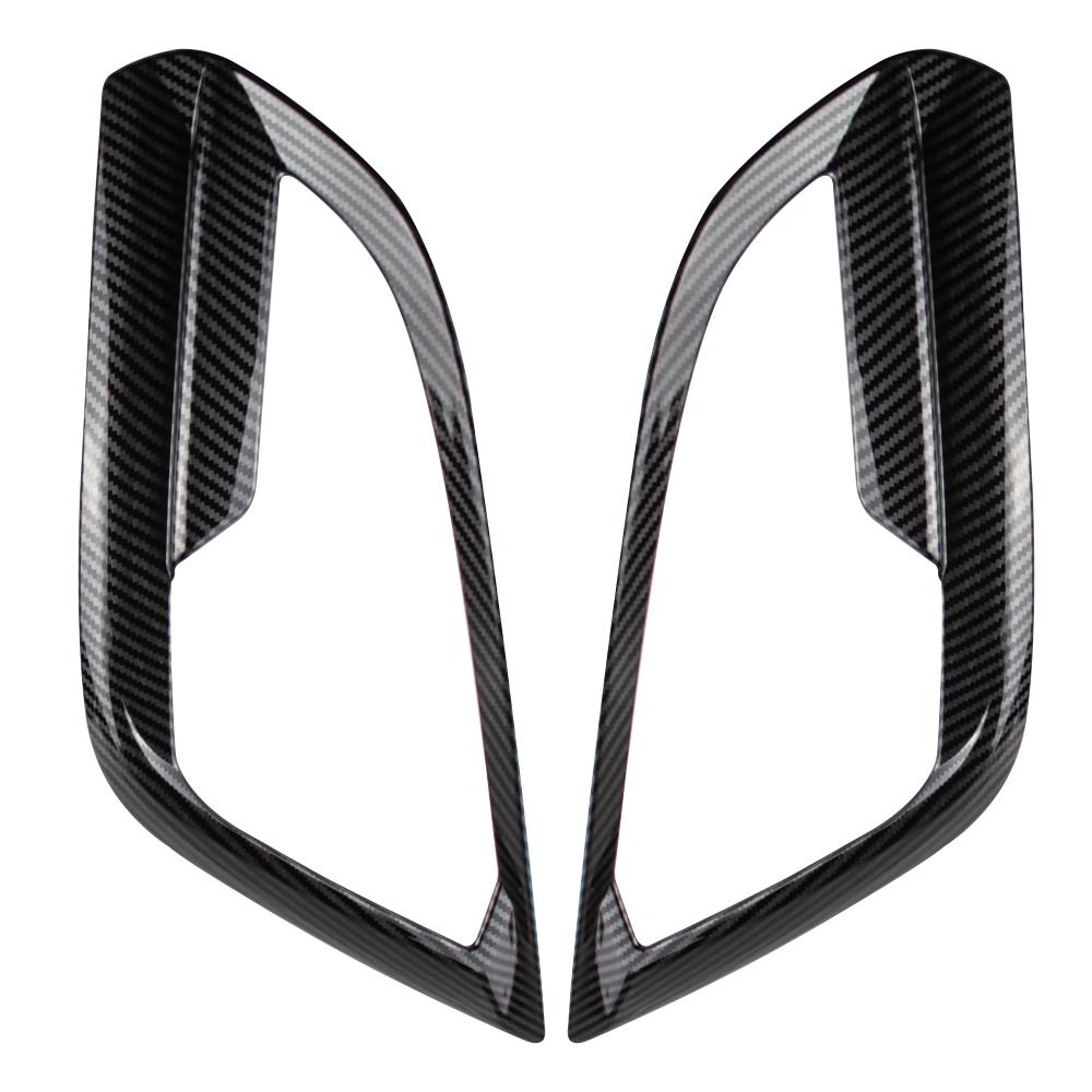 For Ford Ecosport 2018 2019 2020 2025 Front Fog Light Frame Trim 2Pcs Fog Lamp Cover Decoration Sticker Interior Accessories