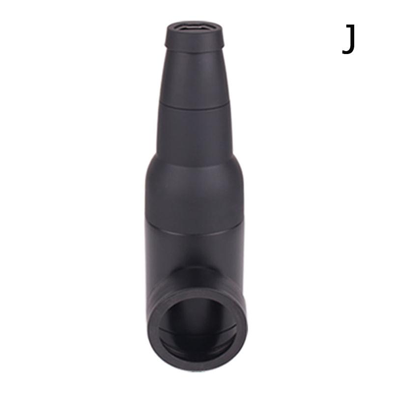 New 2 In 1 Beer Can Holder Vacuum Insulated Double Walled 304 Stainless Steel Beer Bottle Holder with Opener Beer Cooler 12oz