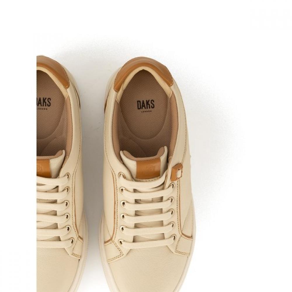 Daks 7cm Height Increasing Sneaker Light Beige Dlf412ga31
