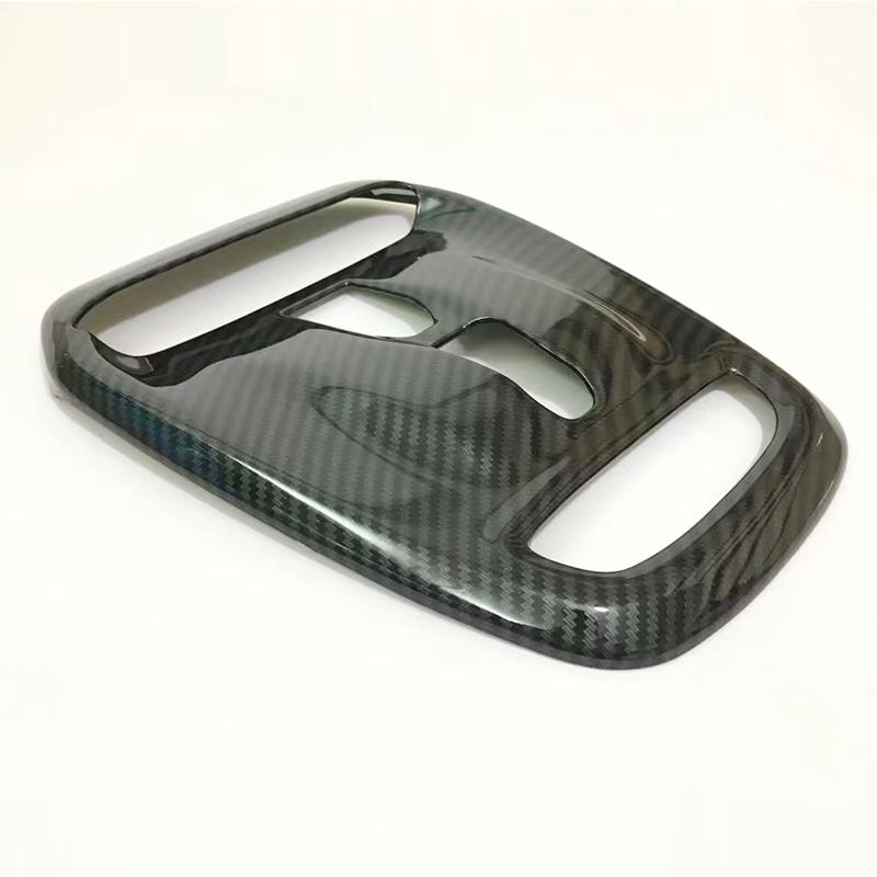 Fibră de carbon ABS pentru Volvo XC60 2018 Accesorii pentru citire frontală automată abajur cadru panou decorare capac ornamente mașină