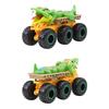 Hot Wheels Monster Truck Transporter Assorted Vehicle Toy Mini Car 4 Cars Box Sold Ages 3 and Up Multi 986G-HWN86