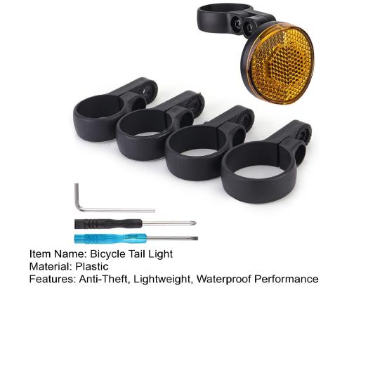 Bicycle Tail Light for AirTag Anti-Theft Lightweight Waterproof Super Bright Road Mountain Bike Lamp Night Riding Warming LED Lamp