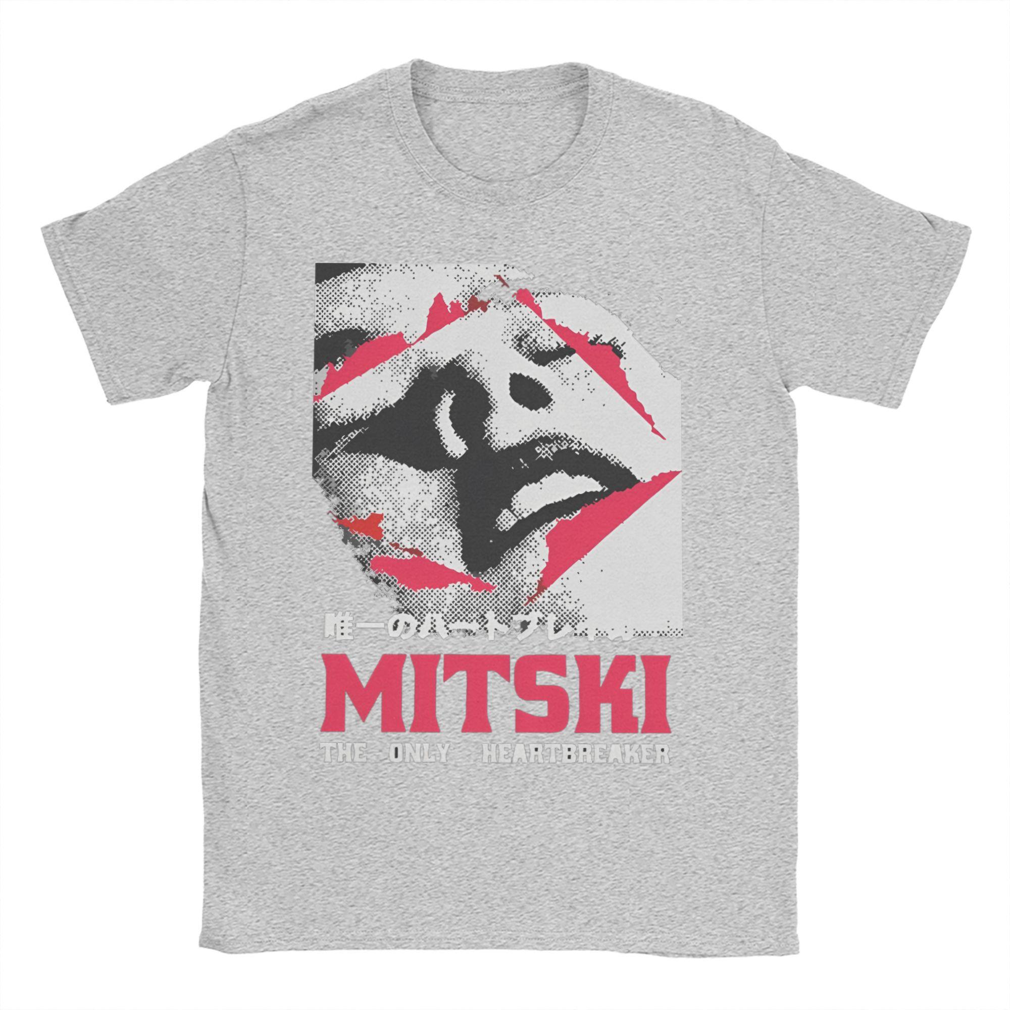 

Mitski T Shirt Beach My Love My Music Cotton T Shirts For Unisex Harajuku Pattern Tee Shirt ShortSleeved Streetwear Tops 4XL