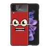 Funny Face Cute Cases For Samsung Galaxy Z Flip 4 5 6 7 3 Z Flip7 Flip6 Flip4 Flip5 Flip3 5G Hard Shockproof Fundas Cover Galaxy