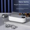 Portable Ultrasonic Glasses, Jewelry, and Braces Cleaner with Display Screen