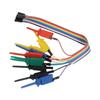 1Pc USB Logic Analyzer ABS 120*50*10 Mm W/colored Wires 0-5V For ARM FPGA Debug Tool 24M Samples 8 Channels Electric Accessories