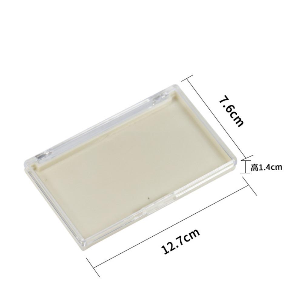 

Пластиковый бокс для хранения ресниц квадратной формы, прозрачный квадратный бокс, простой бокс для хранения белый