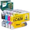 Lc426 Ink Cartridges For Brother Lc426 Lc-426 Lc426Val Compatible For Brother Mfc-J4335Dw Mfc-J4340Dw Mfc-J4535Dw Mfc-J4540Dw