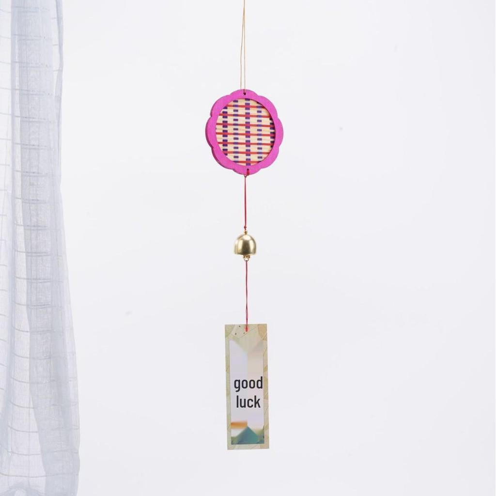 Bamboo Woven Wind Chime DIY Kit for Parent-Child Craft Activity