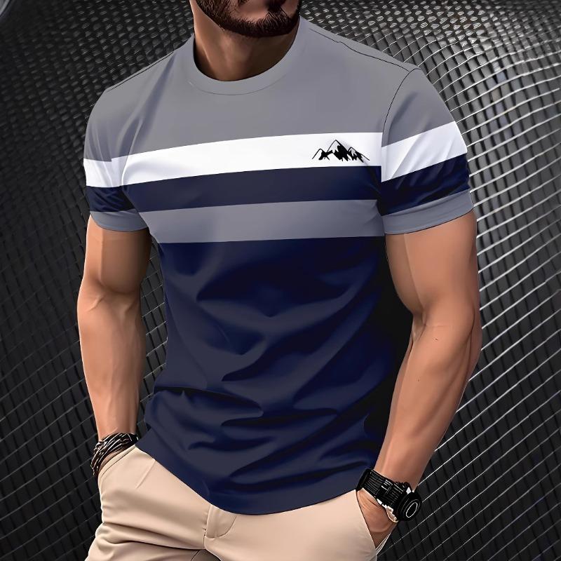 

Мужская футболка 3D цифровая печать Мода Повседневный тренд Свободная серия 5xl