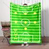 Green Field Football Tactical Print Blanket Large Size Lightweight Super Soft Cozy Home Bed Sofa Office Shawl Blanket Nice Gifts