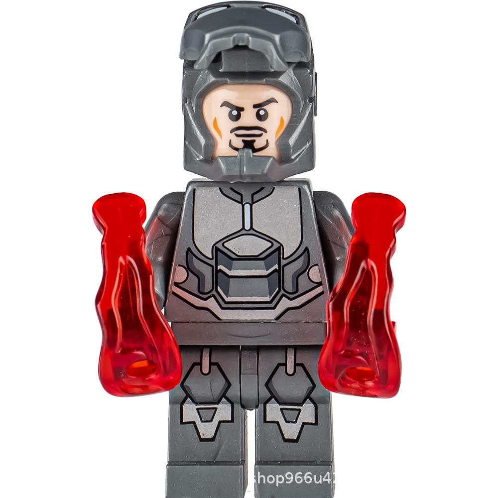 Ninja Warrior Superhero Doll With Weapon Single Building Block Assembly Toy