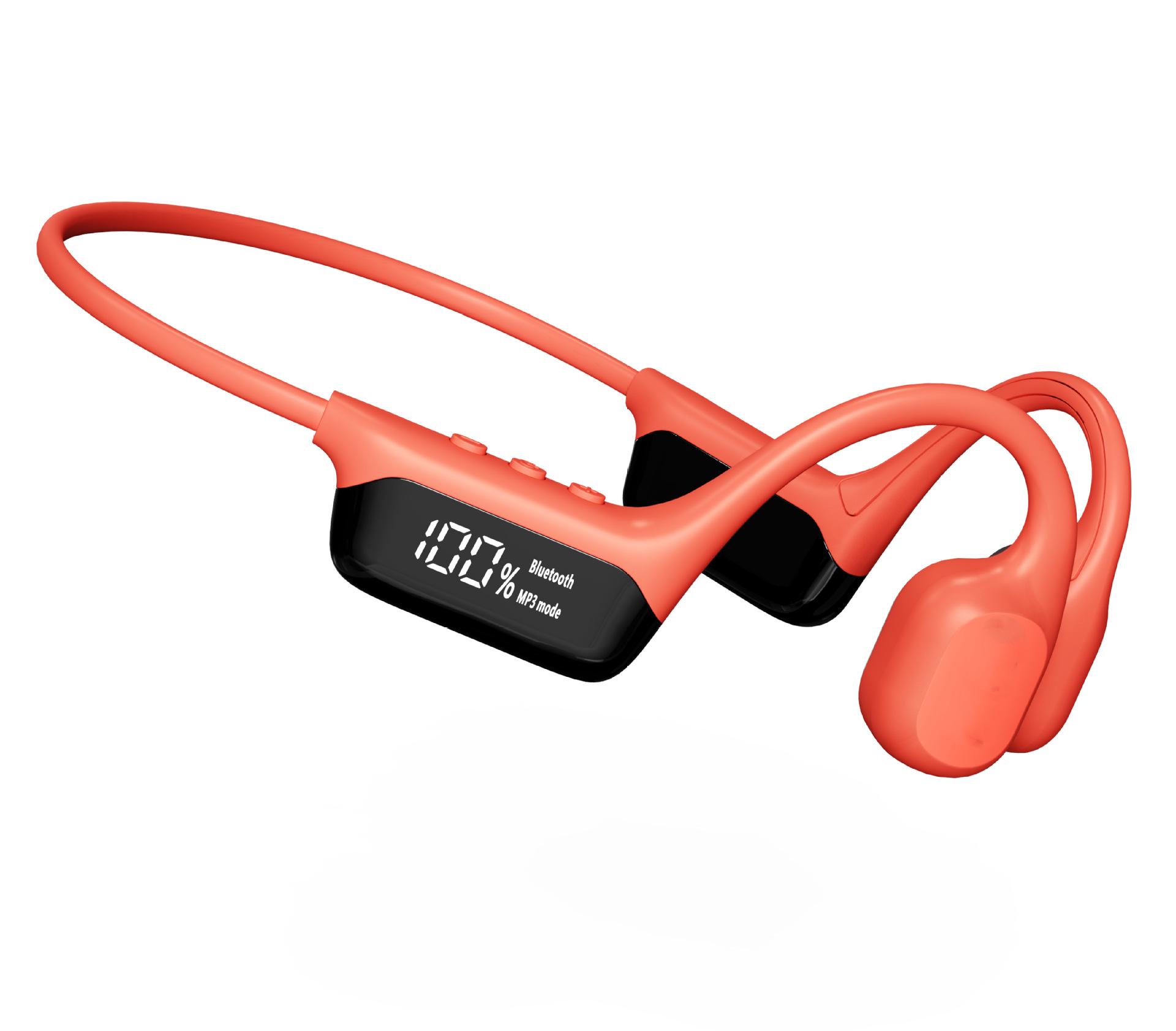 

Display Bone Conduction Bluetooth Swimming Earphones S10, 32GB Memory, Wireless Sports Earphones 5.4