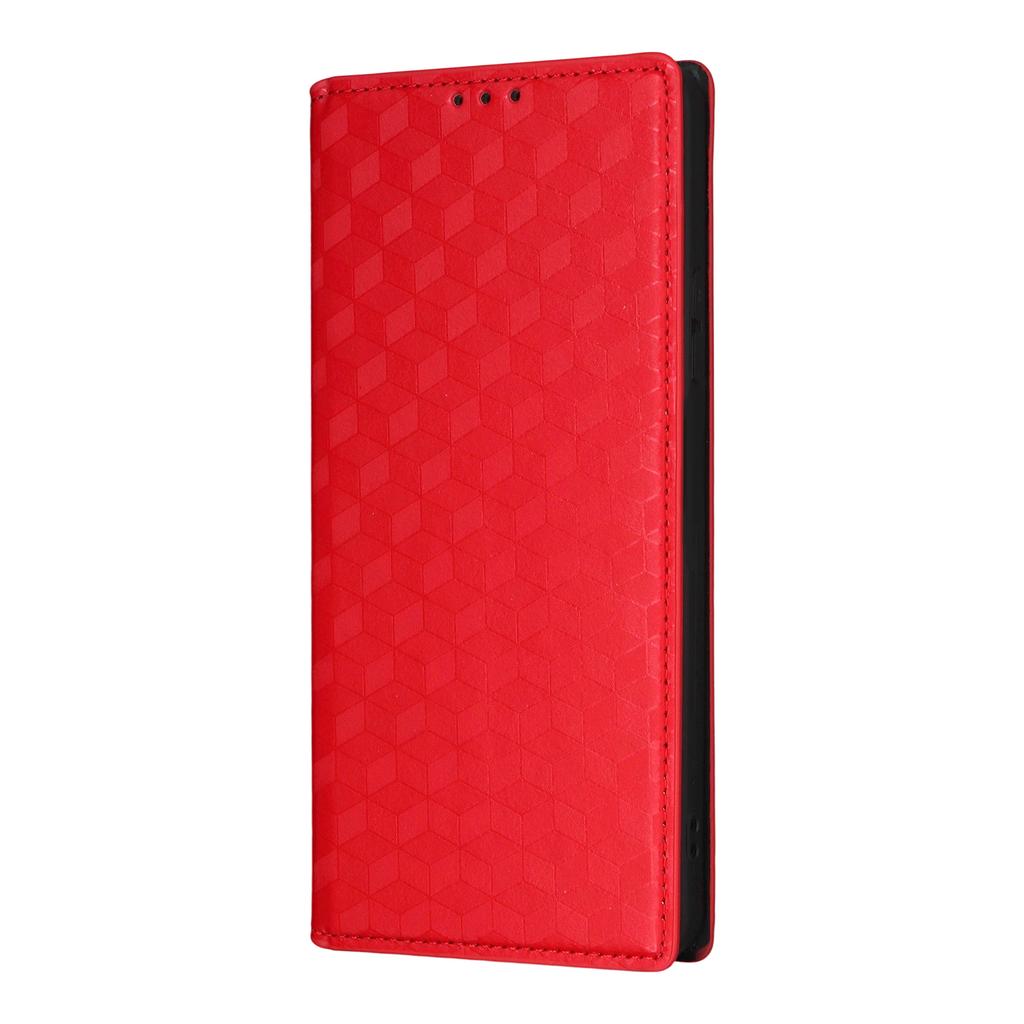 For vivo X200 Ultra 5G Case Wallet Rhombus Imprinted Leather Phone Cover