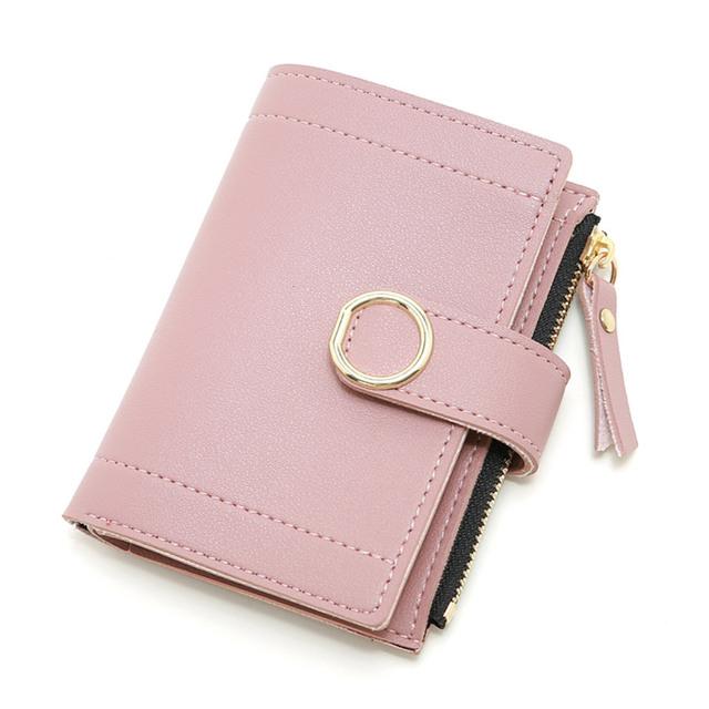 

Женские кошельки, маленький кошелек из искусственной кожи, модные женские сумки для карточек, женский кошелек с зажимом для денег, тонкие кошельки