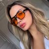 Retro Double Beam Sunnies HD Anti-UV Glasses Catwalk Unisex Polarized Sunglasses  Summer