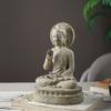Thailändische Buddha-Statue Buddhismus Skulptur Meditierend Sitzend Buda Figuren Betend Sammlerstücke Innen Außen Hausdekoration
