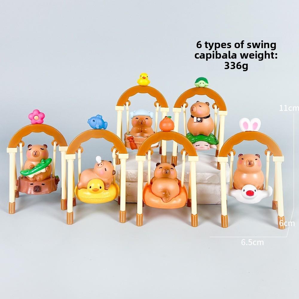 Sanrio Squirrel Swing Pvc Toy Blind Box Collectible For Kids And Fans
