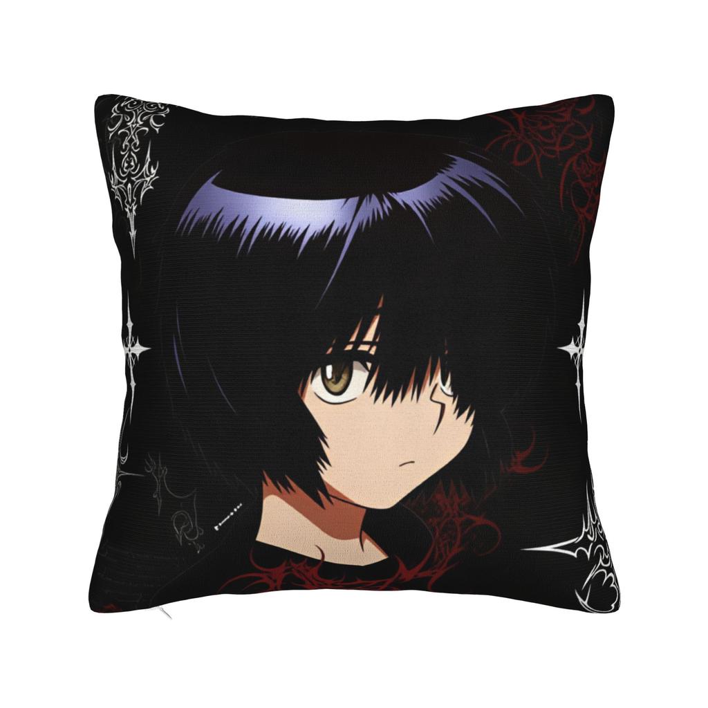 Urabe Mikoto Mysterious Girlfriend X Pillow Cover Novelty Pillow Case For Couch Sofa Bedroom Design Pillowcases Gift