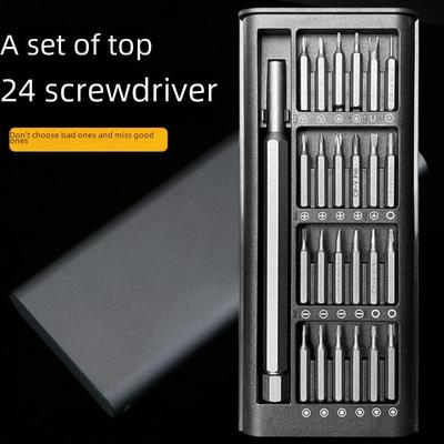 25-Piece Precision Multifunctional Screwdriver Set for Electronics and Home Repair