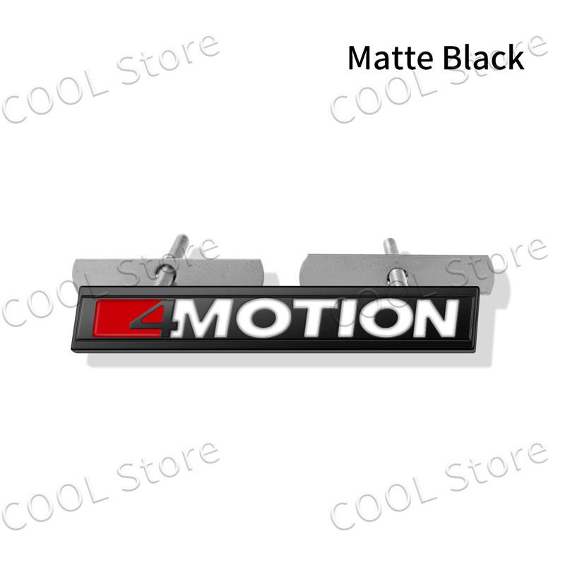 AABIP1 3D Car 4motion Emblem Logo Trim Front Hood Grille Badge Rear Trunk Sticker For VW Volkswagen Polo Golf Passat Jetta Accessories