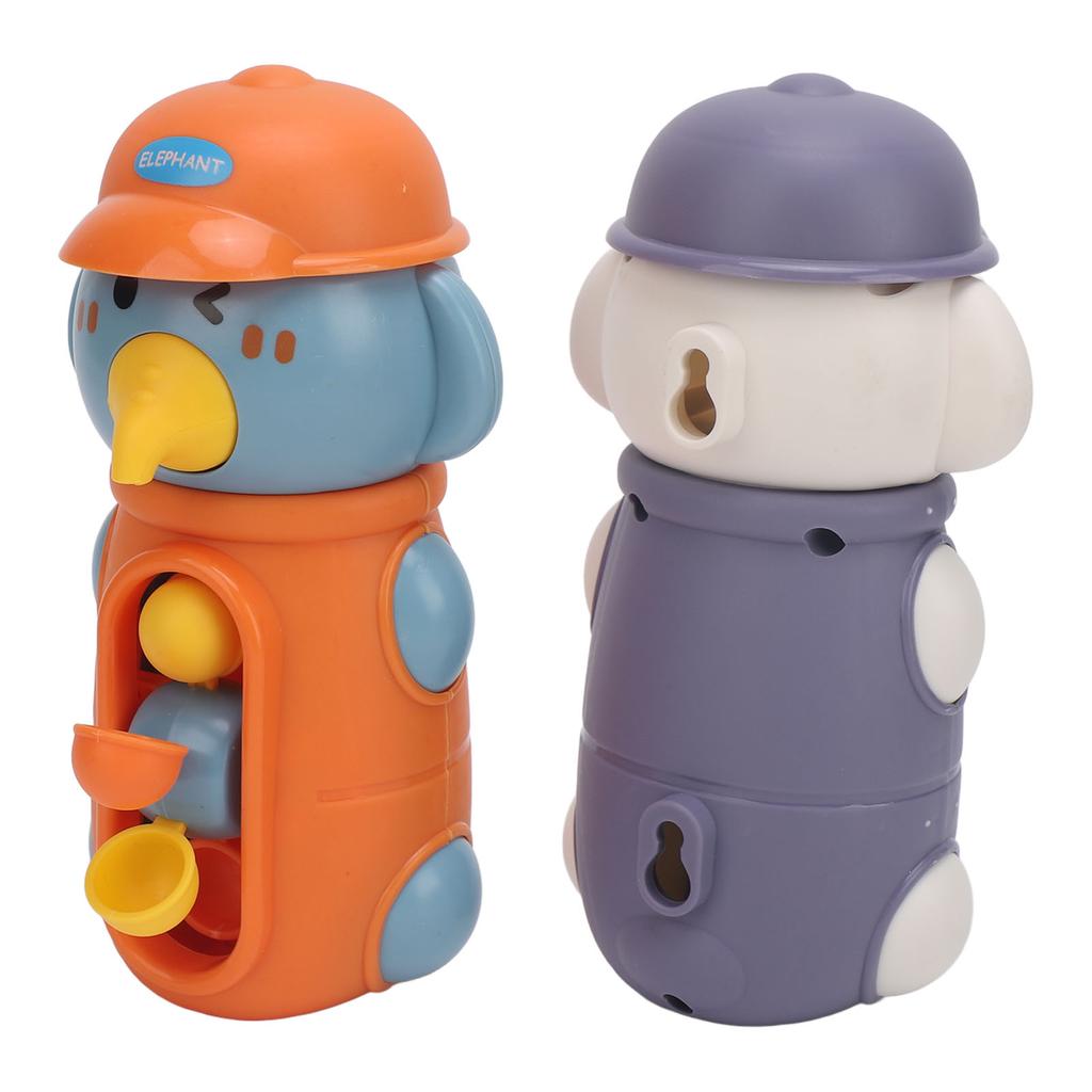 2 Pcs Bathtub Waterfall Toy Preschool Learning Bath Time Shower Toys Cute Buoyancy Bath Wall Toy for Household