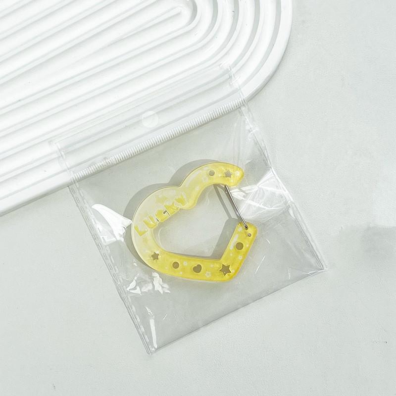 Akrylowy Brelok Kreskówkowy Uchwyt Ins Style Dom Uroczy Kształt Serca Dekoracja Na Zawieszkę Do Torby Haczyk DIY Wieszak Na Klucze